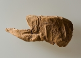 Clay jar sealing impressed faintly with name of Khasekhemwy, Clay (unfired)