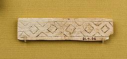 Box inlay with a geometric pattern, Ivory