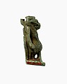 Taweret Amulet, Faience