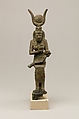 Isis and Horus, Cupreous metal