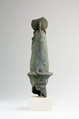 Mongoose (ichneumon) on a papyrus-shaped pillar, Bronze
