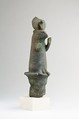 Mongoose (ichneumon) on a papyrus-shaped pillar, Bronze