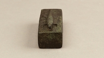 Shrine box, lizard, Cupreous metal