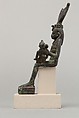 Isis and Horus, Cupreous metal