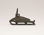 Oxyrhynchus fish, Bronze or cupreous alloy