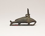 Oxyrhynchus fish, Bronze or cupreous alloy