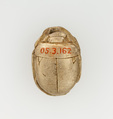 Scarab Inscribed with the Throne Name of Amenhotep II, Steatite
