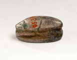 Scarab, Steatite (glazed)