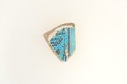 Menat Fragment, Blue faience