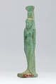 Nephthys Amulet, Faience