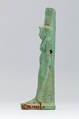 Nephthys Amulet, Faience