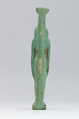 Nephthys Amulet, Faience