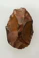 Biface, commonly referred to as a hand ax, Flint