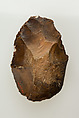 Biface, commonly referred to as a hand ax, Flint