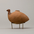 Vessel in shape of bird, Pottery