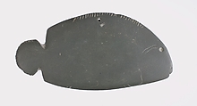 Palette shaped like a fish, Greywacke