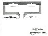 West wall of the chapel of Nikauhor and Sekhemhathor, Limestone, paint