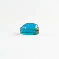 Scarab, Bright blue stone (beryl?)