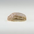 Scarab of the Chamberlain to the Treasurer Kheperka, Glazed steatite