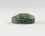 Scarab of an Official, Bright green glazed steatite