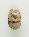 Scarab of a Priest, Glazed steatite