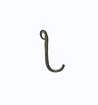 Fish hook, Bronze or copper alloy