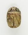 Scarab of an Official, Green glazed steatite