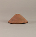 Probably a model macehead, Pottery