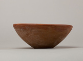Red polished ware bowl, Pottery