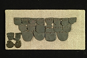Armor Scales, Bronze or copper alloy; iron