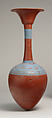 Water Bottle from Tutankhamun's Embalming Cache, Pottery, hematite wash, burnished, pigment