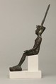 Child god wearing Amonian crown and named Horus of Mednit (Aphroditopolis), Cupreous metal