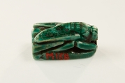 Design Amulet in the Form of a Fly, Glazed steatite