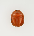 Scarab Inscribed with the Name Amenhotep, Carnelian