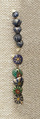 String of 5 Beads, Glass