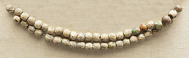 String of 17 Beads, Glass