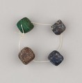 String of 4 beads, Glass