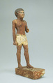 Statuette of Merer, Wood, paint
Gesso