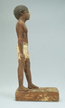 Statuette of Merer, Wood, paint
Gesso
