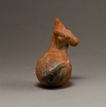 Cow rattle, Pottery