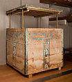 Canopic Chest of Senbi, Wood (ziziphus sp.), paint, string