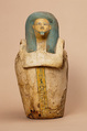 Canopic jar of Kay, Linen covered with stucco