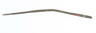 Textile manufacturing tool: needle, Bronze or copper alloy