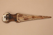 Model dagger of Ukhhotep, Wood, paint, gold leaf