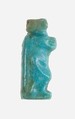 Taweret Amulet, Faience