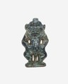 Amulet of a Bes-image, Faience