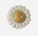 Daisy Bead, Faience