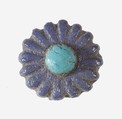 Daisy Pendant, Faience