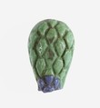 Cornflower Pendant, Faience