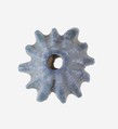 Pendant: Petals of Cornflower, Faience